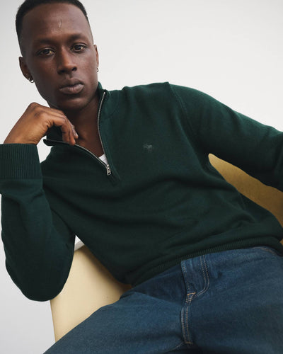 Icon Quarter-Zip Sweater