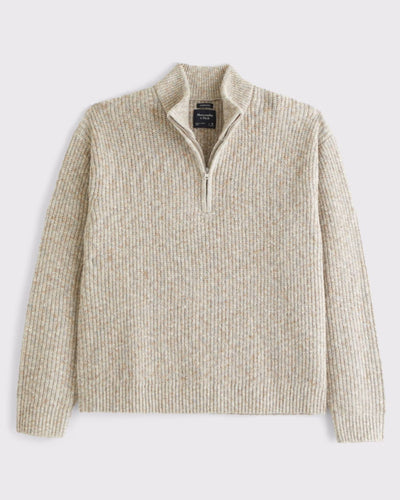 A&F Essential Half-Zip Sweater