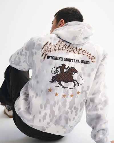 Yellowstone Graphic Popover Hoodie