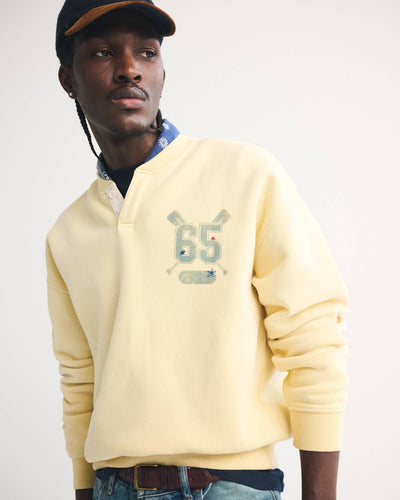 Henley Graphic Sweatshirt