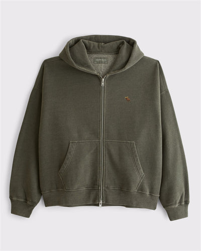 Essential Icon Full-Zip Hoodie