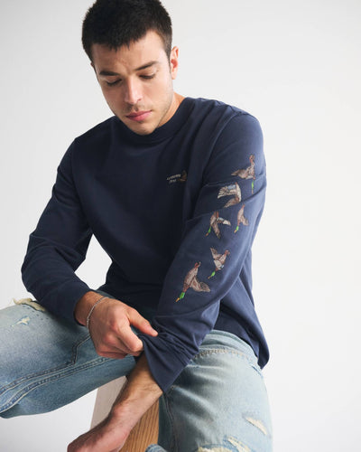 Long-Sleeve Premium Heavyweight 2.0 Graphic Logo Tee