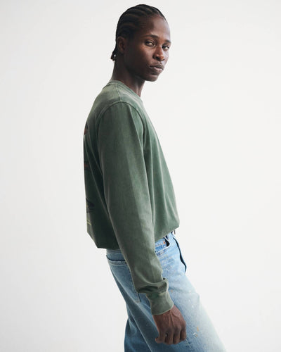 Long-Sleeve Premium Heavyweight 2.0 Graphic Logo Tee