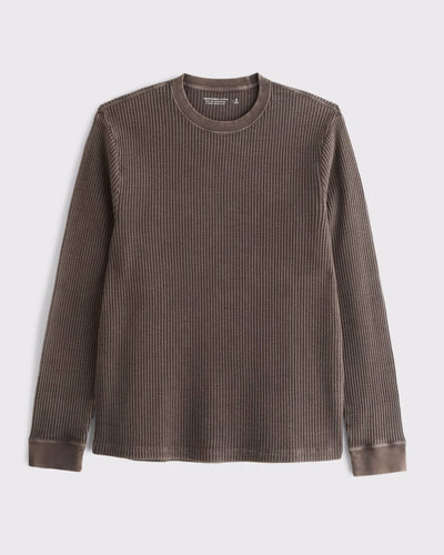 Long-Sleeve Classic Waffle Tee