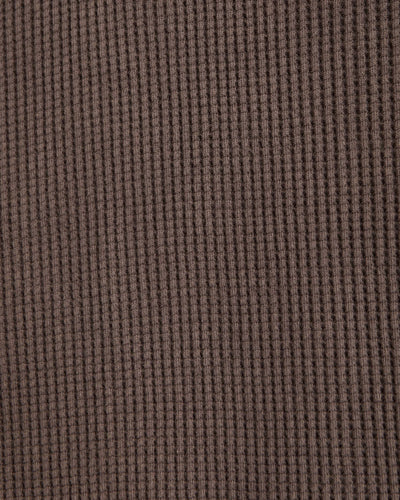 Long-Sleeve Classic Waffle Henley