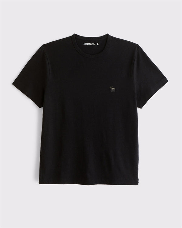 Linen-Blend Icon Tee