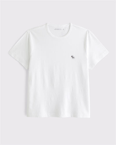 Linen-Blend Icon Tee