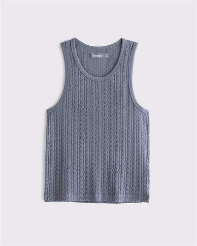 Pointelle Tank