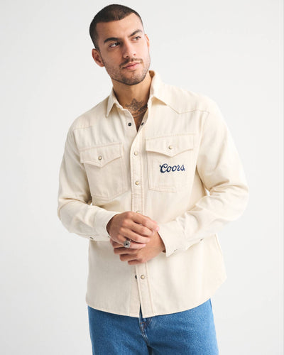 Coors Denim Button-Up Shirt