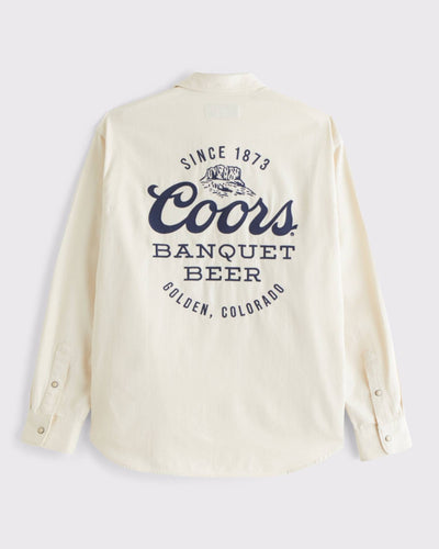 Coors Denim Button-Up Shirt