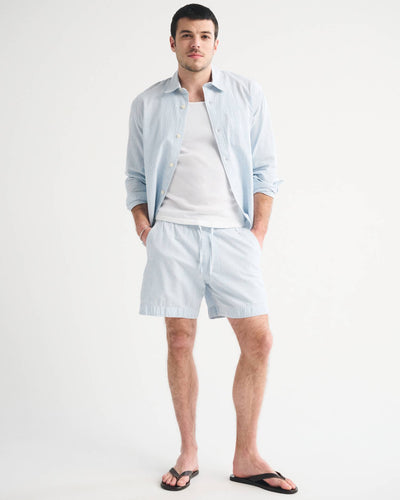 Seersucker Pull-On Short