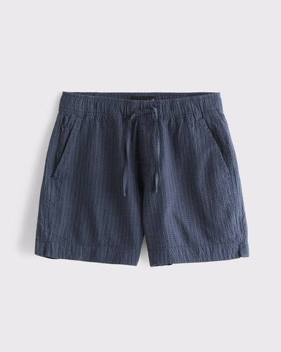 Seersucker Pull-On Short