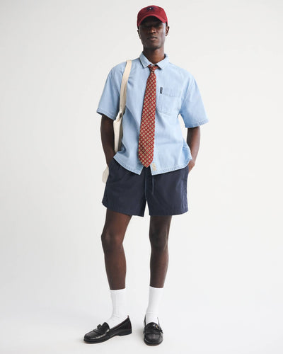 Poplin Pull-On Short