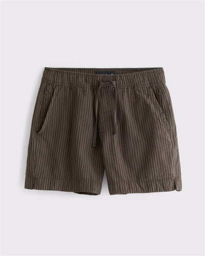 Seersucker Pull-On Short