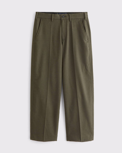 Brushed Woven Baggy Trouser