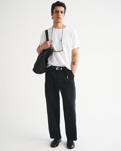 Pleated Baggy Trouser