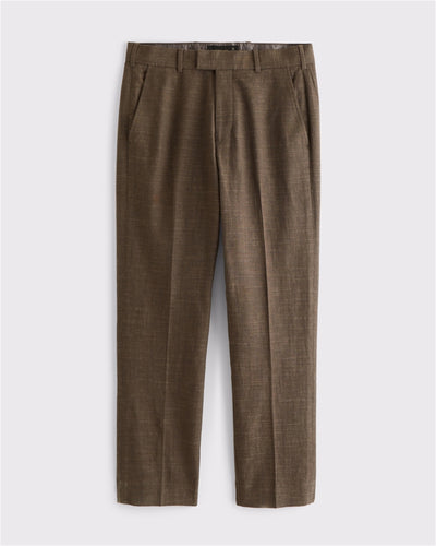 The A&F Collins Slim Linen-Blend Suit Pant