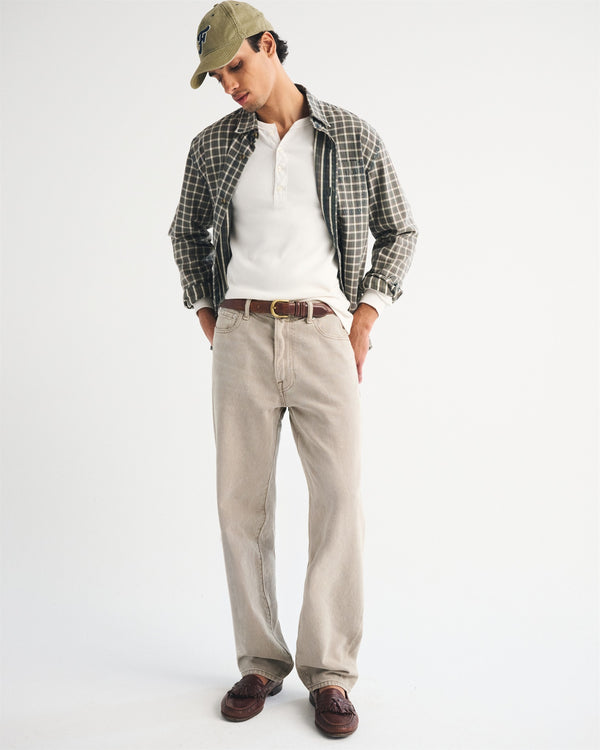 Relaxed Straight Jean