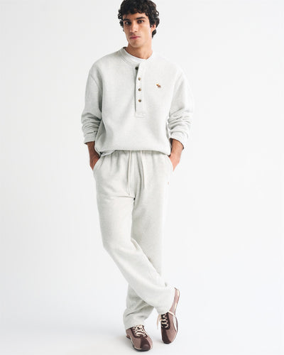 Icon Straight Open-Hem Sweatpant