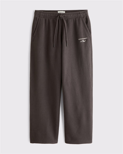 Essential Straight Open-Hem Sweatpant