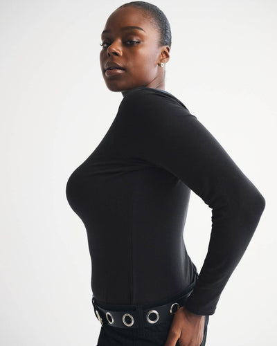 Double-Lined Long-Sleeve Baby Tee