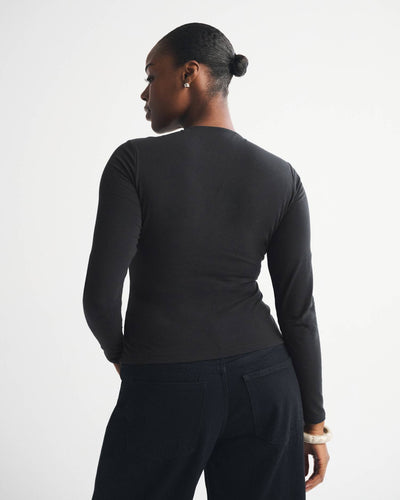 Double-Lined Long-Sleeve Baby Tee