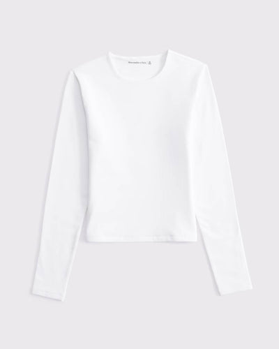 Double-Lined Long-Sleeve Baby Tee