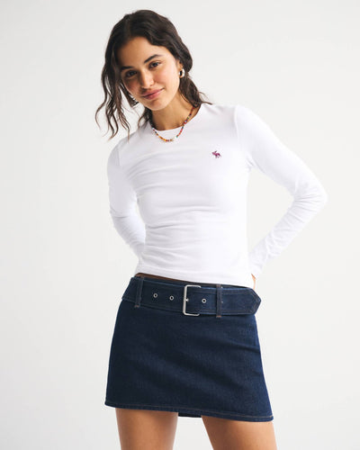 Long-Sleeve Icon Crew Top