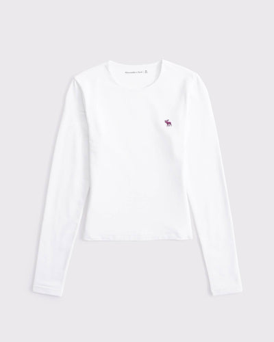 Long-Sleeve Icon Crew Top