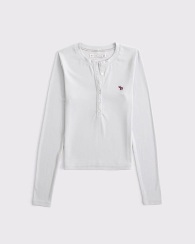 Long-Sleeve Icon Henley Top