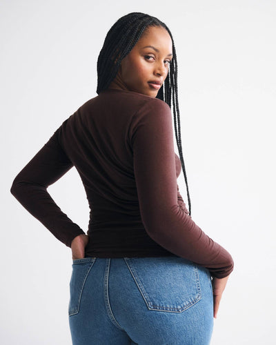 The A&F Ava Long-Sleeve Top