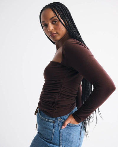 The A&F Ava Long-Sleeve Top