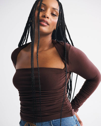 The A&F Ava Long-Sleeve Top