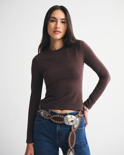 Double-Lined Long-Sleeve Baby Tee