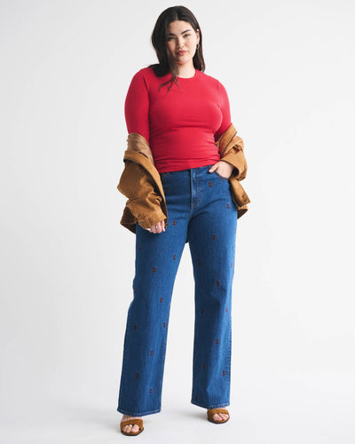 Double-Lined Long-Sleeve Baby Tee