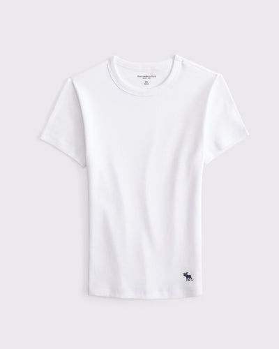 Essential Tuckable Rib Icon Baby Tee