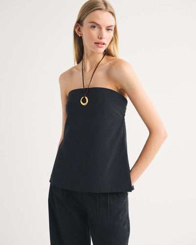 Strapless Open-Back Set Top