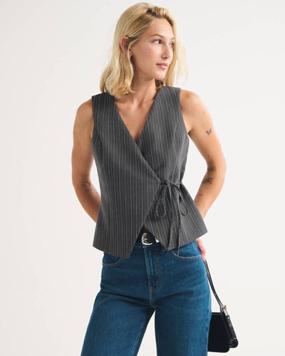 Wrap-Front Vest
