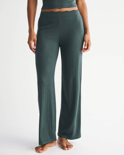 Pointelle Wide Leg Sleep Pant