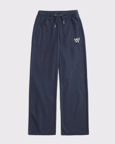 Logo Relaxed Straight Sweatpant
