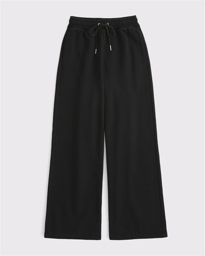 High Rise Sunday Wide Leg Sweatpant