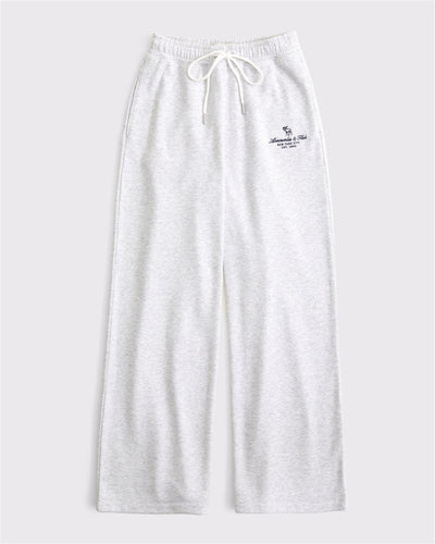 High Rise Open-Hem Sweatpant
