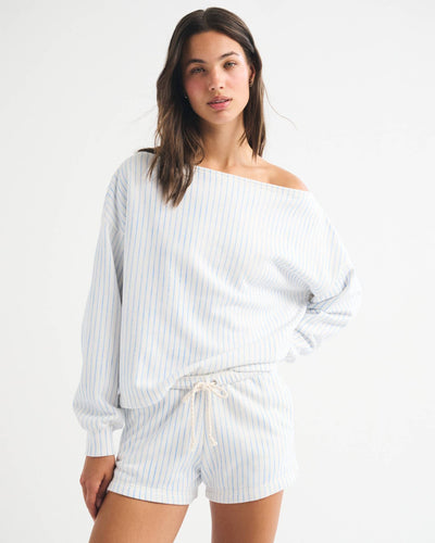 High Rise Sunday Terry Mini Short