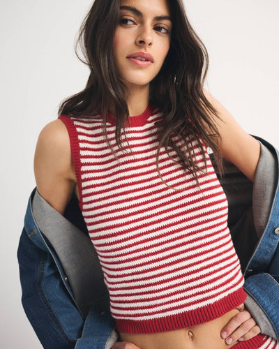 Crochet-Style Shell Top
