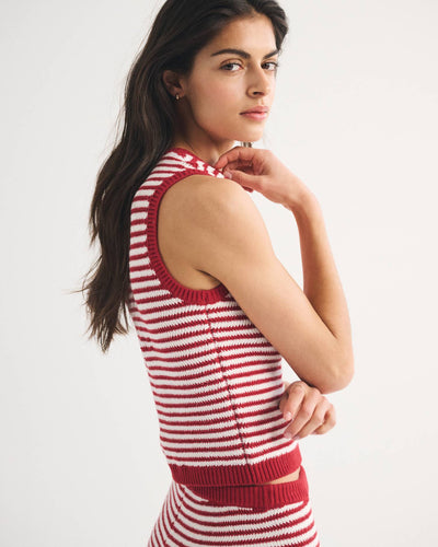 Crochet-Style Shell Top