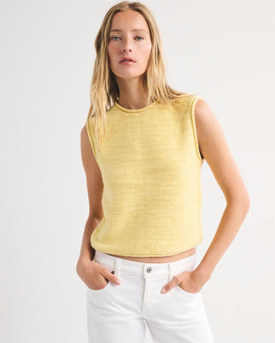 100% Cotton Rollneck Sweater Shell