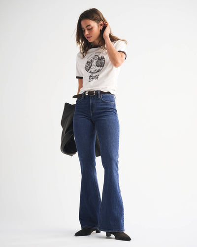 High Rise Flare Jean