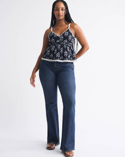 Curve Love Mid Rise Bootcut Jean