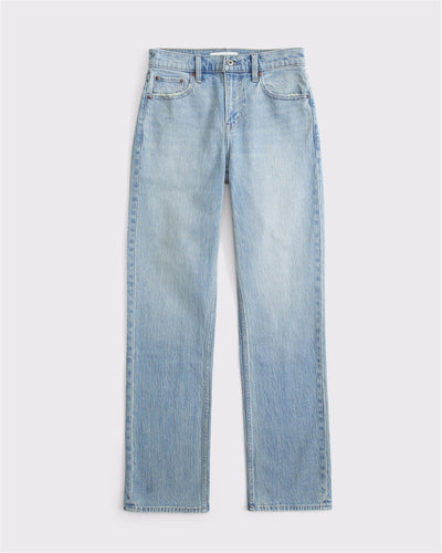 High Rise 90s Straight Jean