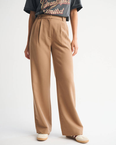 A&F Sloane Tailored Wide Leg Pant